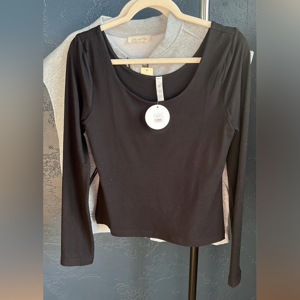 Black Long Sleeve Women's Top